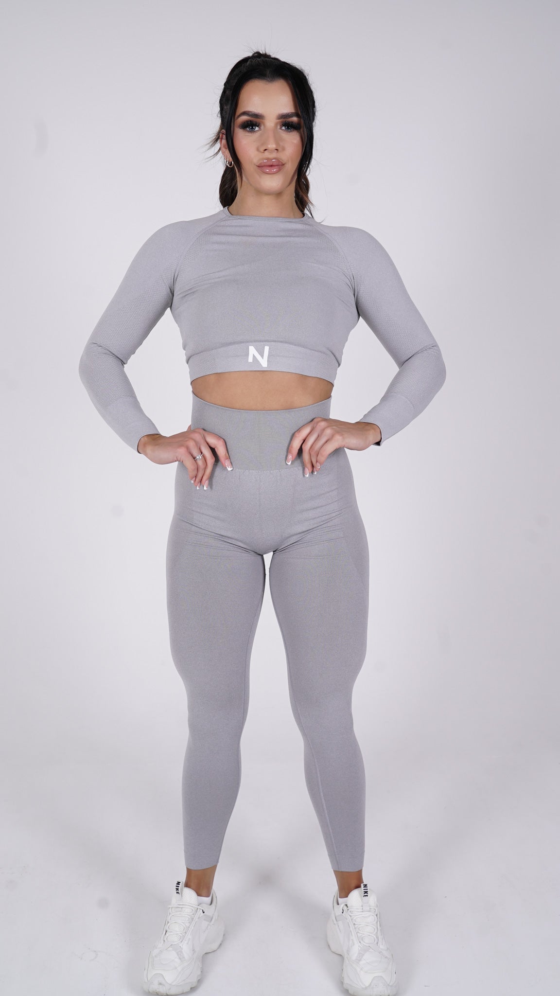 Charcoal Black Energy Leggings