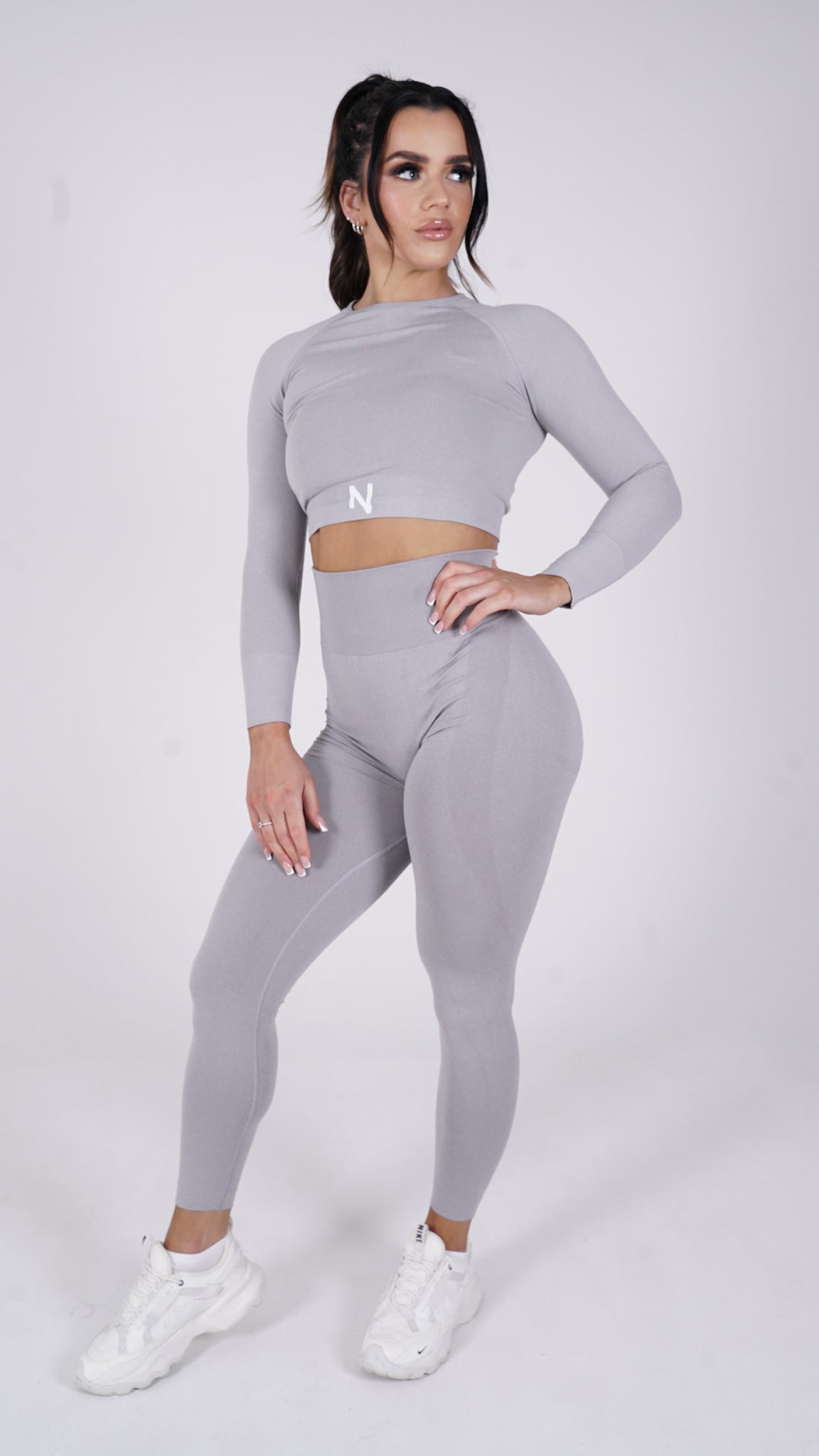 Charcoal Black Energy Leggings