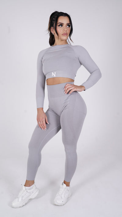 Charcoal Black Energy Leggings